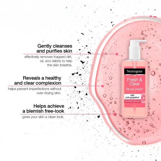 Neutrogena Fresh & Clear Facial Wash 200ml