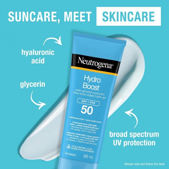 Neutrogena Hydro Boost Water Gel Lotion Sunscreen SPF 50