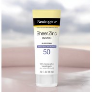 Neutrogena Sheer Zinc Dry Touch Sunscreen SPF50