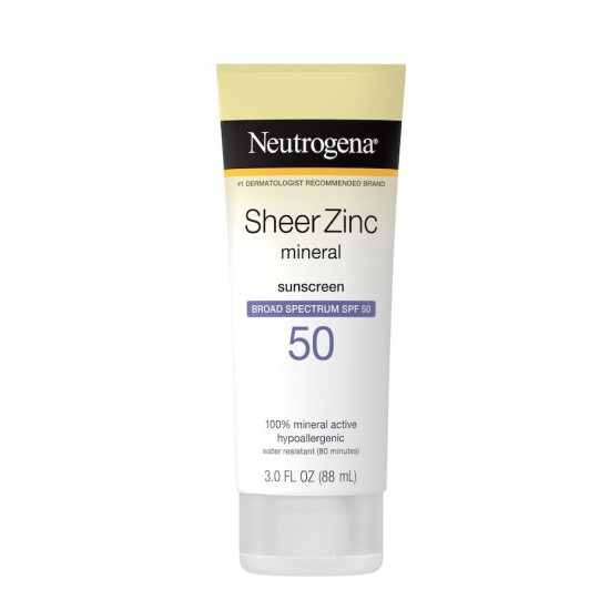 Neutrogena Sheer Zinc Dry Touch Sunscreen SPF50