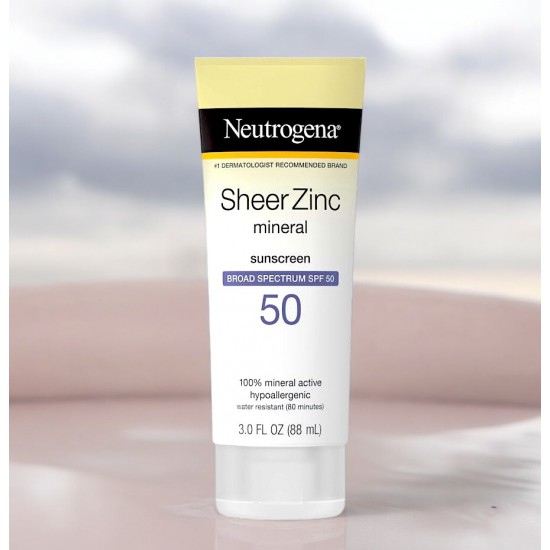 Neutrogena Sheer Zinc Dry Touch Sunscreen SPF50