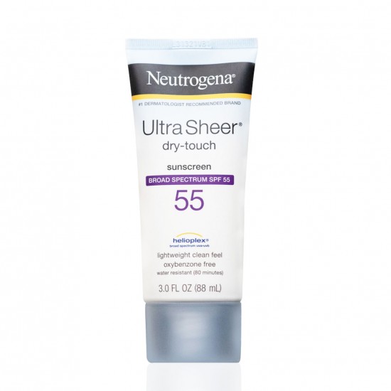 Neutrogena Ultra Sheer Dry Touch Sunscreen Broad Spectrum SPF 55
