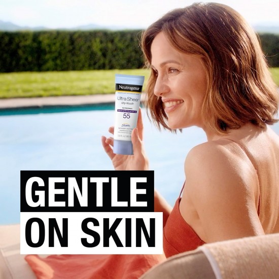 Neutrogena Ultra Sheer Dry Touch Sunscreen Broad Spectrum SPF 55