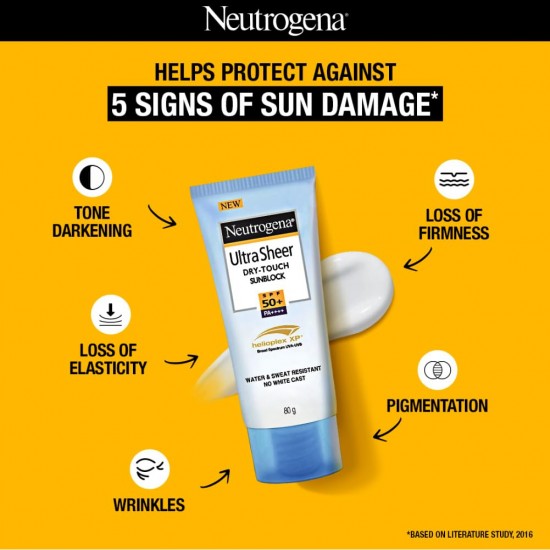 Neutrogena Ultra Sheer Dry Touch Sunblock SPF 50+ PA++++