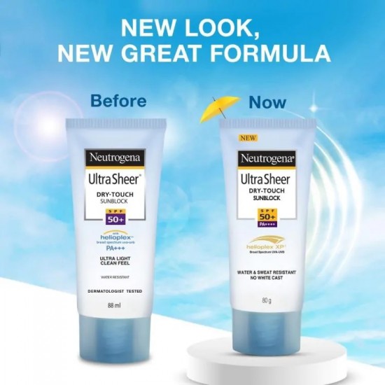 Neutrogena Ultra Sheer Dry Touch Sunblock SPF 50+ PA++++