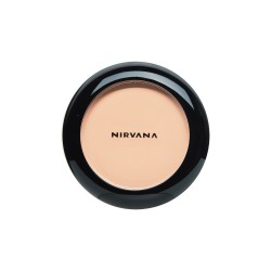 Nirvana Color Mattifying and Poreless Pressed Powder (Light Beige)