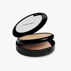 Nirvana Color Mattifying and Poreless Pressed Powder (Light Beige)