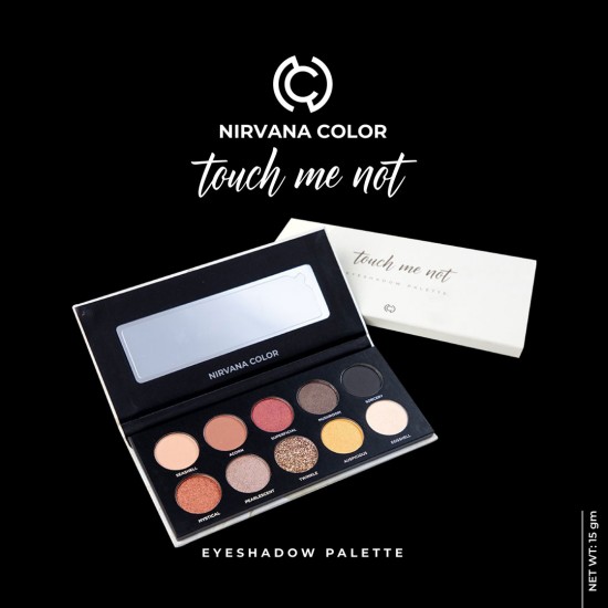 Nirvana Color touch me not Eyeshadow Palette
