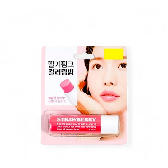 ORIOX Tinted Lip Balm Strawberry 4.8g