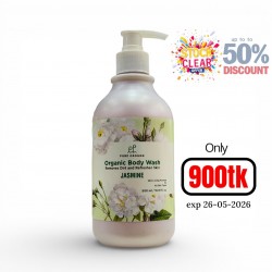 Pure Ground Organic Body Wash Jasmine 500ml