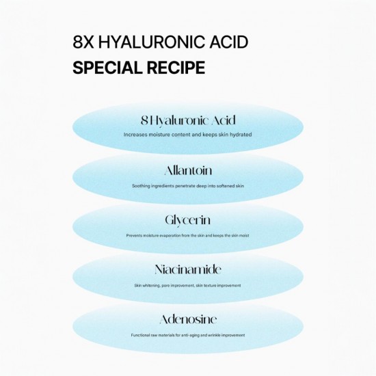 Pure Ground Hyaluronic Acid Whitening Moisture Cream 100ml