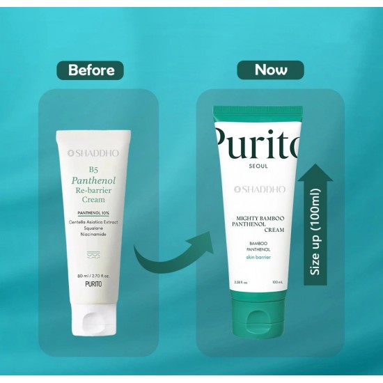 PURITO SEOUL Mighty Bamboo Panthenol Cream 100ml