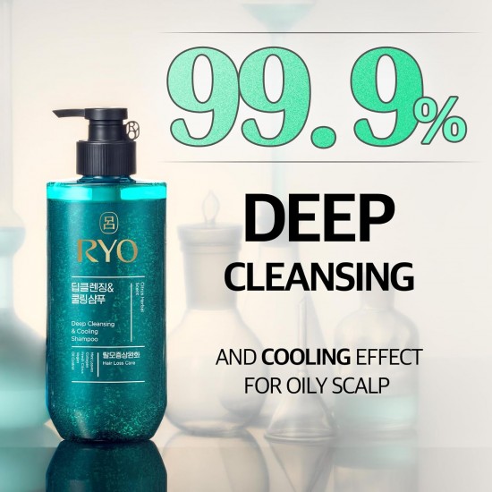 Ryo Scalp Deep Cleansing & Cooling Shampoo 592ml