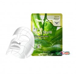 3W Clinic Fresh Aloe Mask Sheet 