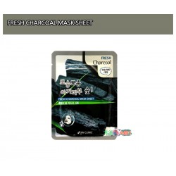 3W Clinic Fresh Charcoal Mask Sheet 3W Clinic Fresh Charcoal Mask Sheet