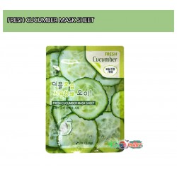 3W Clinic Fresh Cucumber Mask Sheet 3W Clinic Fresh Cucumber Mask Sheet