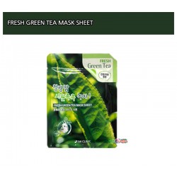 3W Clinic Fresh Green Tea Mask Sheet