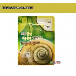 3W Clinic Fresh Snail Mask Sheet  