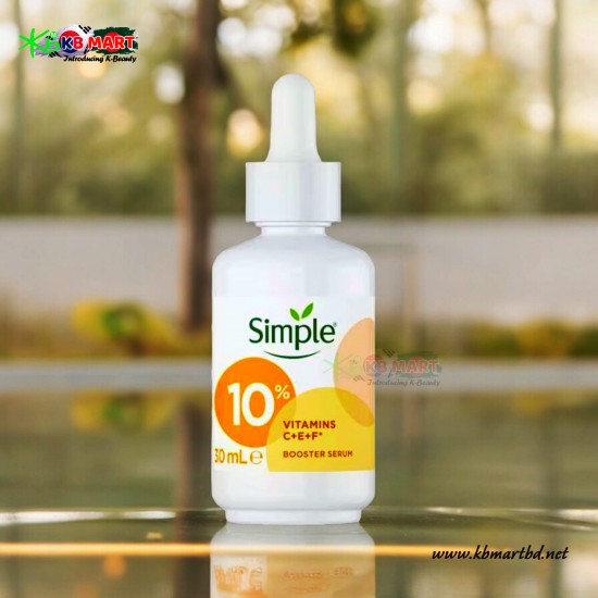 Simple Booster Serum 10% Vitamins C + E + F 30ml