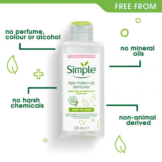 Simple Kind To Skin Eye Make Up Remover