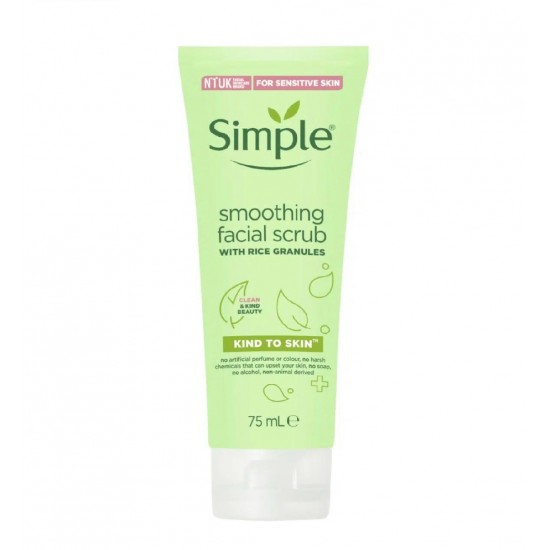 Simple Kind To Skin Smoothing Facial Scrub 75ml