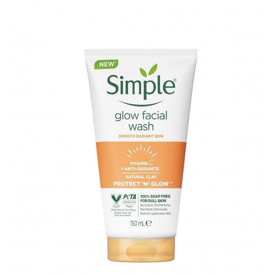Simple Protect 'N' Glow Facial wash
