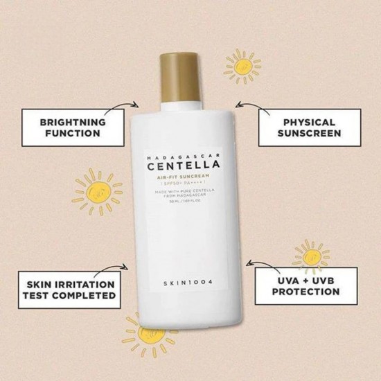 SKIN1004 Madagascar Centella Air-Fit Sunscreen Plus SPF 50+ PA++++