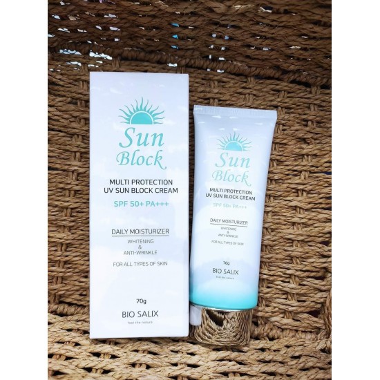BIO SALIX Sun Block Multi protection UV Sun Block Cream SPF 50+ PA+++