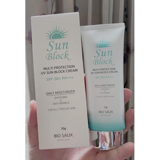 BIO SALIX Sun Block Multi protection UV Sun Block Cream SPF 50+ PA+++