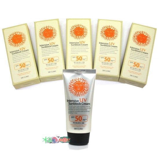 3w Clinic Intensive UV Sunblock Cream