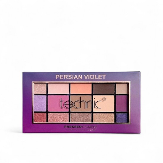 Technic Persian Violet Eyeshadow Palette 15 Colors 30gm