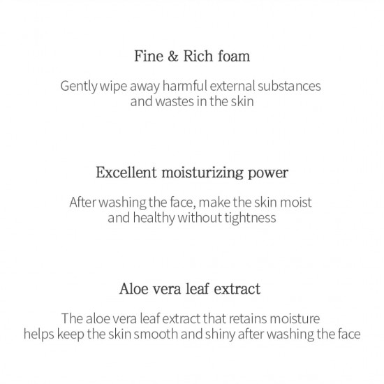 TENZERO Balancing Foam Cleanser ALOE 100ml