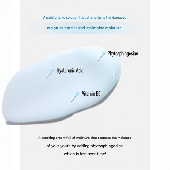 TENZERO Panthenol Vitamin B5 Water Soothing Cream 100ml