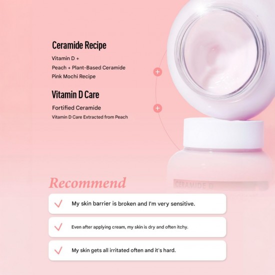 Tenzero Ceramide Vitamin D Silk Soothing Cream 100g