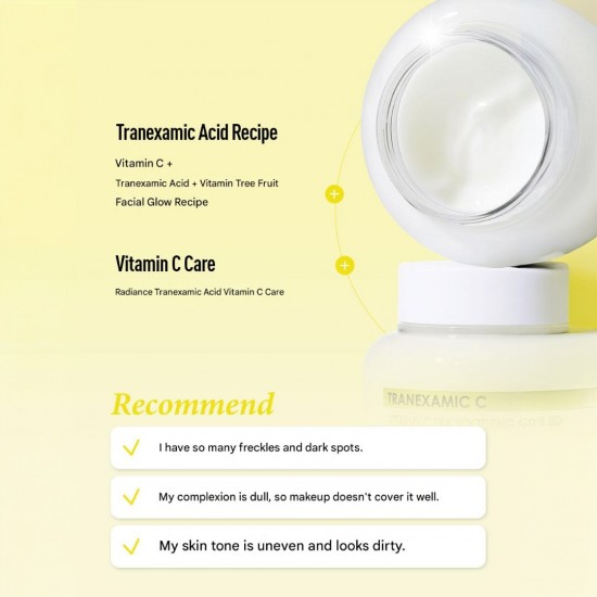 Tenzero Tranexamic C Vitamin C Silk Soothing Cream 100g