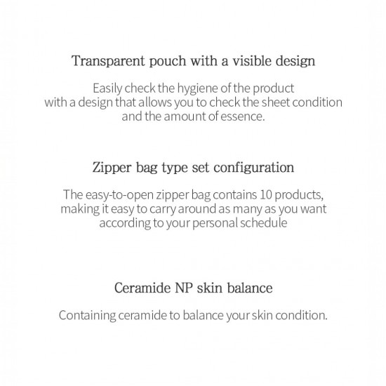 Tenzero Solution Balancing Ceramide Sheet Mask