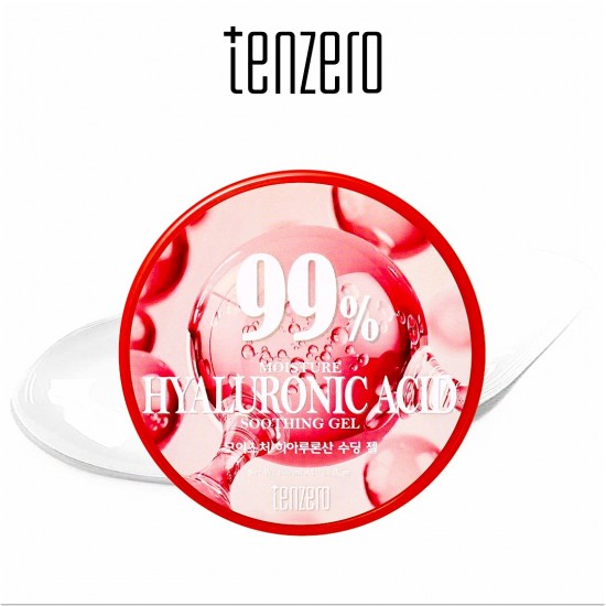 TENZERO 99% Moisture Hyaluronic Acid Soothing Gel 300ml