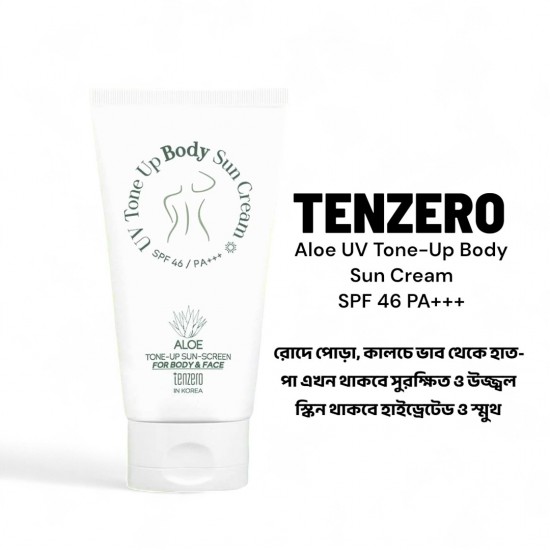 Tenzero Aloe UV Tone-Up Body Sun Cream 150g