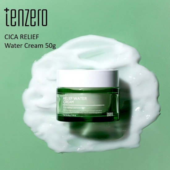 Tenzero Cica Relief Water Cream 50g