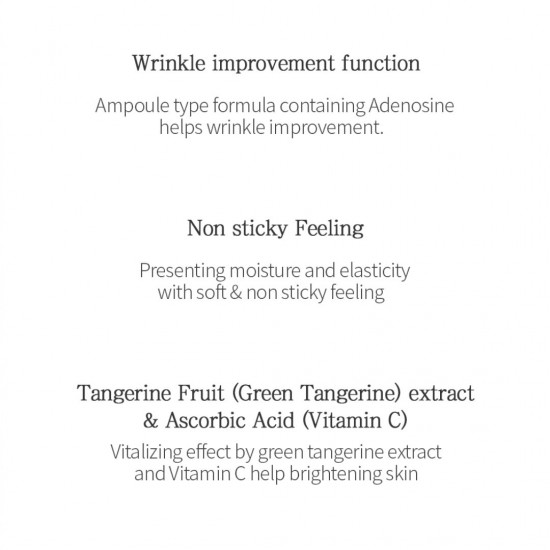 TENZERO Green Tangerine Vita C Ampoule 110ml