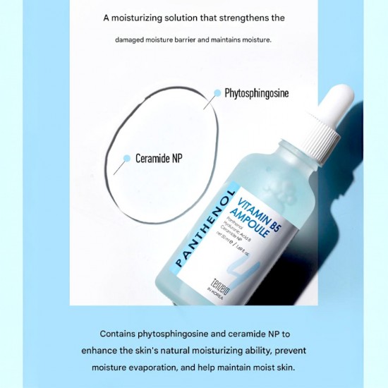 TENZERO Panthenol Vitamin B5 Ampoule 50ml