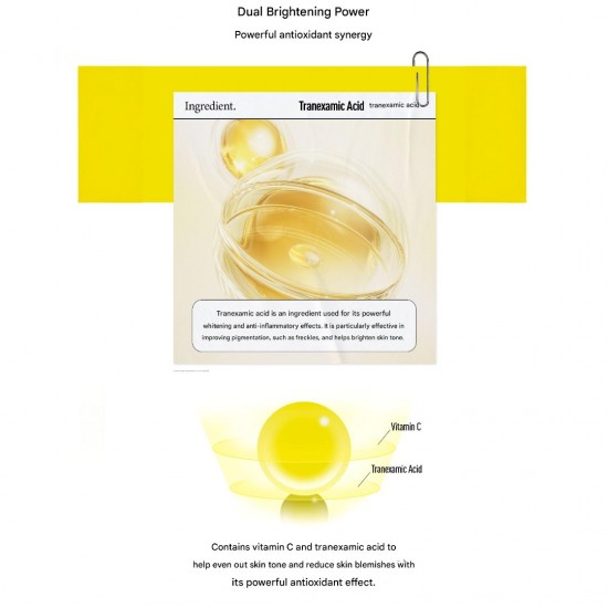 TENZERO Tranexamic Acid Vitamin C Ampoule 50ml