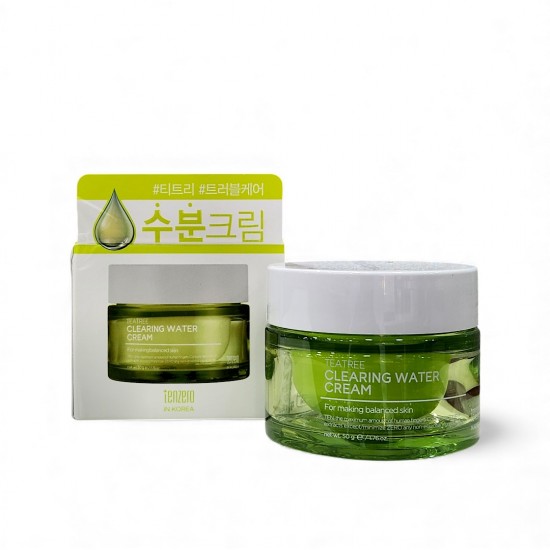 Tenzero Teatree Clearing Water Cream 50g