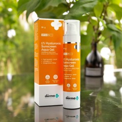 The Derma CO 1% Hyaluronic Sunscreen SPF50 PA++++ 50g