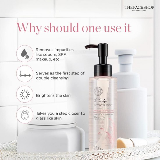The Face Shop Rice Water Bright Light Cleansing Oil