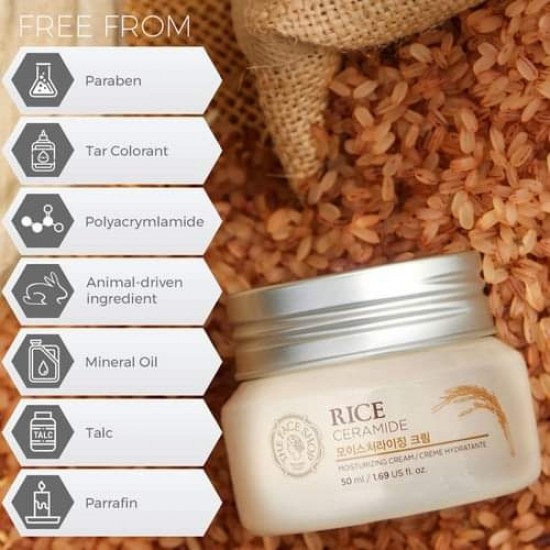 The Face Shop Rice Ceramide Moisturizing Cream