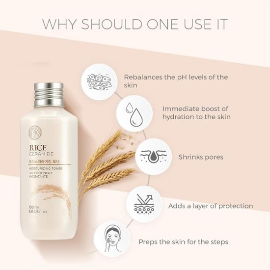 THE FACE SHOP Rice Ceramide Moisturizing Toner