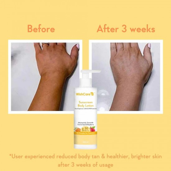WishCare Sunscreen Body Lotion SPF 50 PA+++