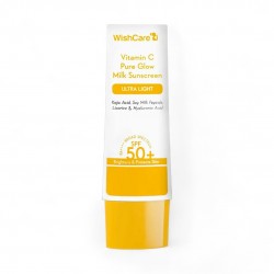 WishCare Vitamin C Pure Glow Milk Sunscreen SPF 50+ PA+++