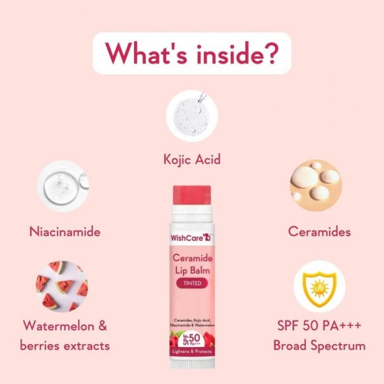 Wishcare Ceramide Lip Balm Tinted 5g